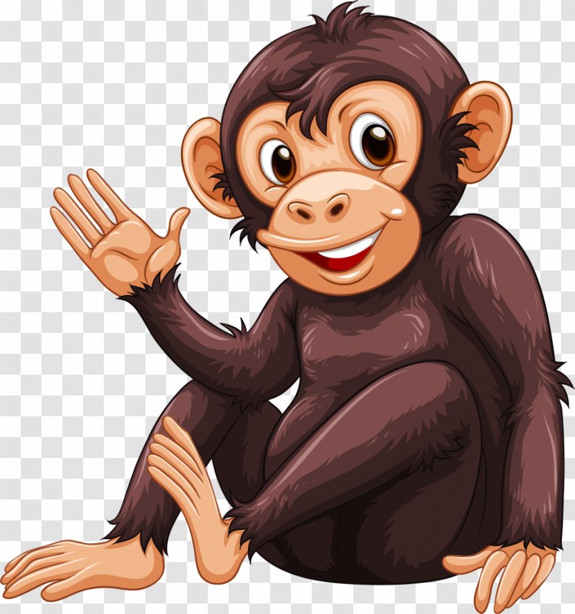 Chimpanzee Orangutan Royalty-free Clip Art - Gibbon - Nose Transparent PNG