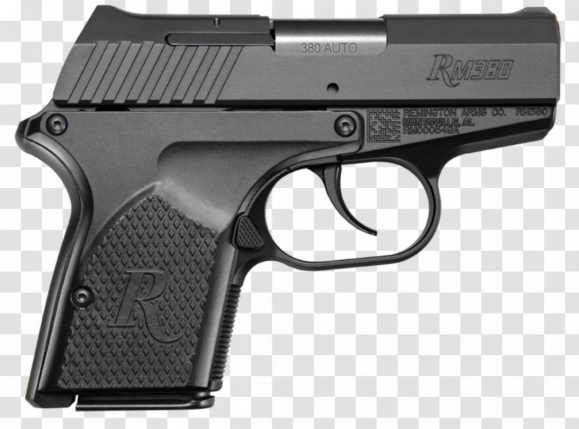 Remington RM380 .380 ACP Arms Pistol Ruger LCP - Gun Barrel - Handgun Transparent PNG