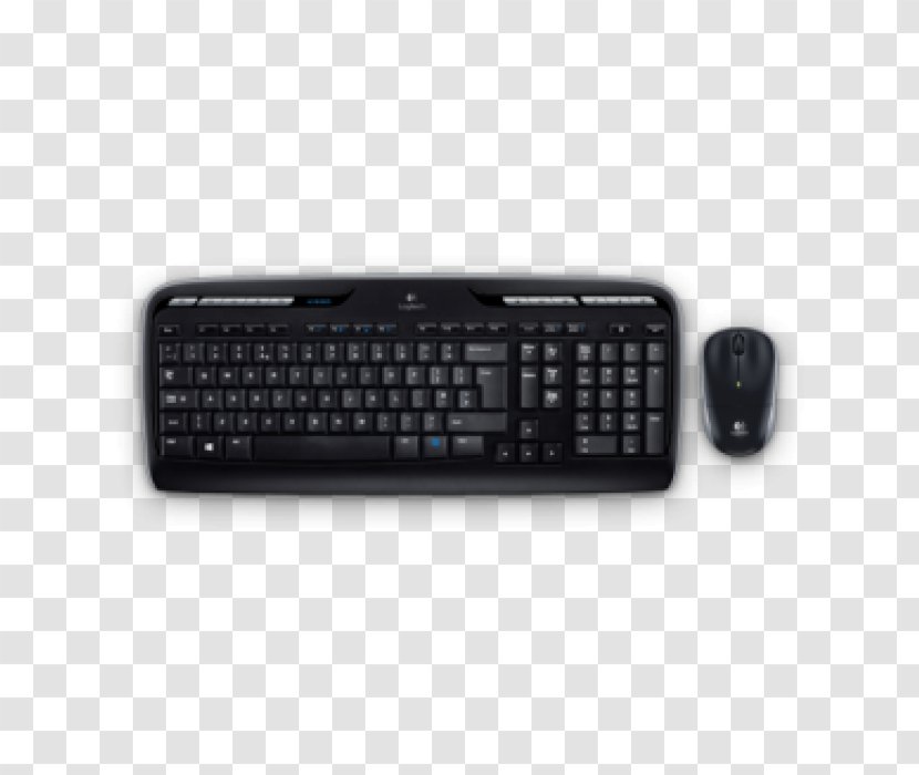 Computer Keyboard Mouse Wireless Logitech QWERTY Transparent PNG