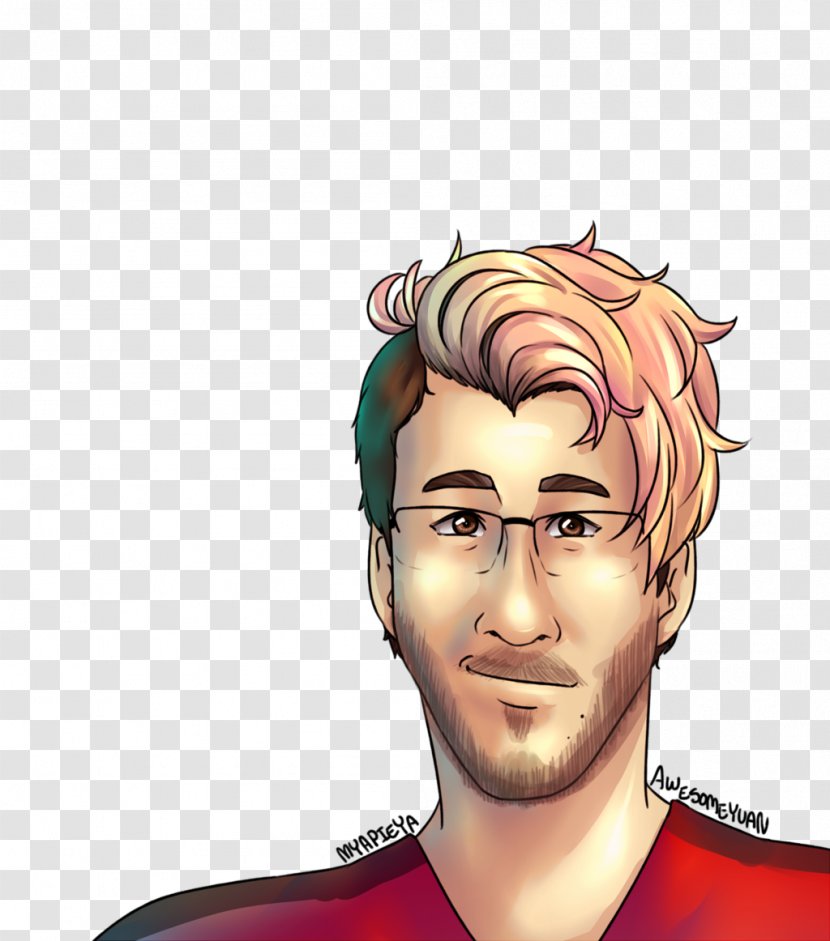 Markiplier Forehead Facial Hair YouTuber Cheek - Eyebrow Transparent PNG