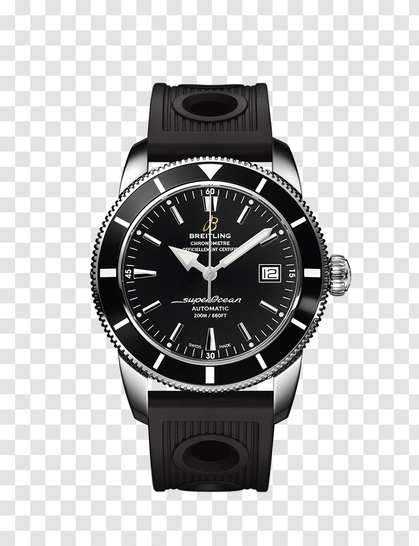Breitling SA Automatic Watch Chronograph Superocean - Diving - Rolex Transparent PNG