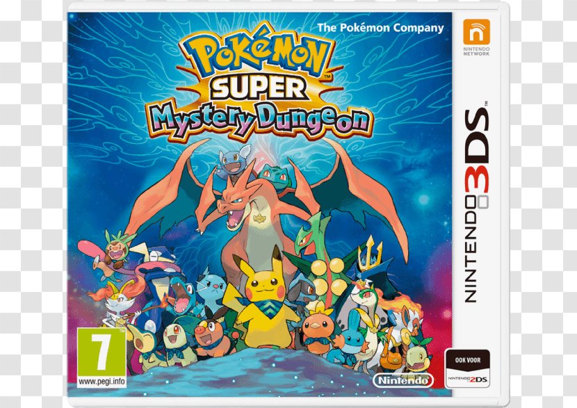 Pokémon Super Mystery Dungeon Dungeon: Blue Rescue Team And Red Gates To Infinity Omega Ruby Alpha Sapphire Nintendo 3DS - Cartoon Transparent PNG