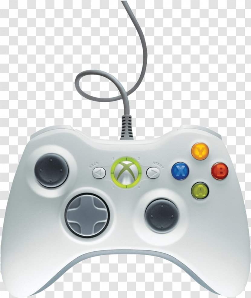 Xbox 360 Controller One Game Controllers Video - Gamepad Transparent PNG