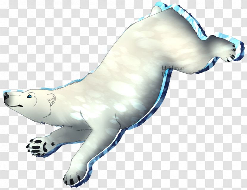 Polar Bear Dog Vertebrate Mammal - Paw Transparent PNG