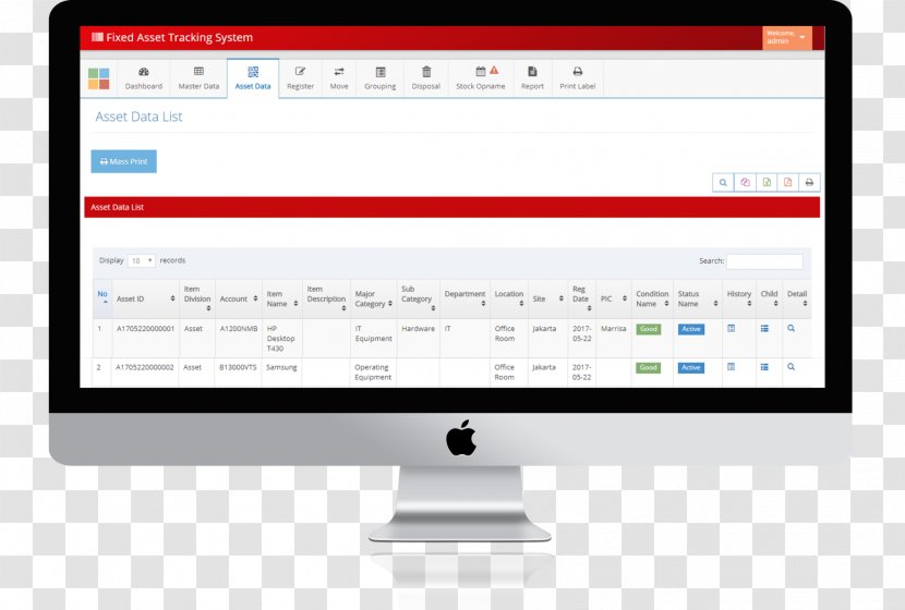Computer Program Fixed Assets Management Software Asset - Multimedia - Tracking Transparent PNG