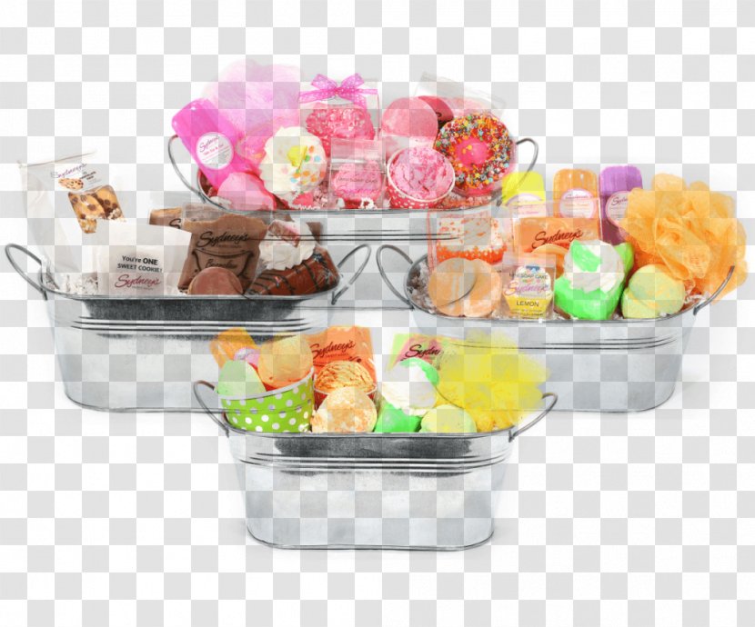 Food Gift Baskets Hamper Plastic Frozen Dessert - Basket Transparent PNG