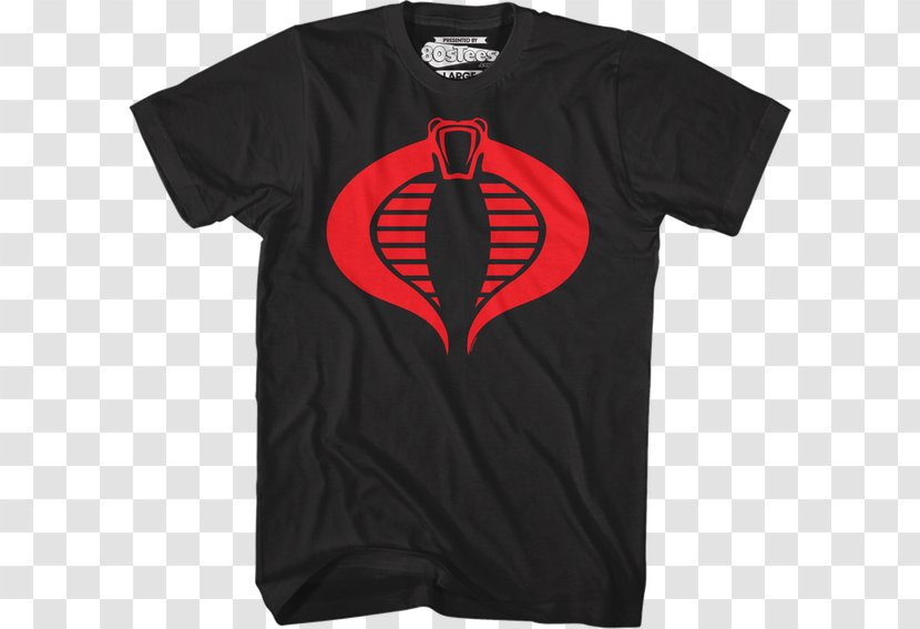 Cobra Commander Snake Eyes T-shirt Storm Shadow Baroness - Tshirt Transparent PNG
