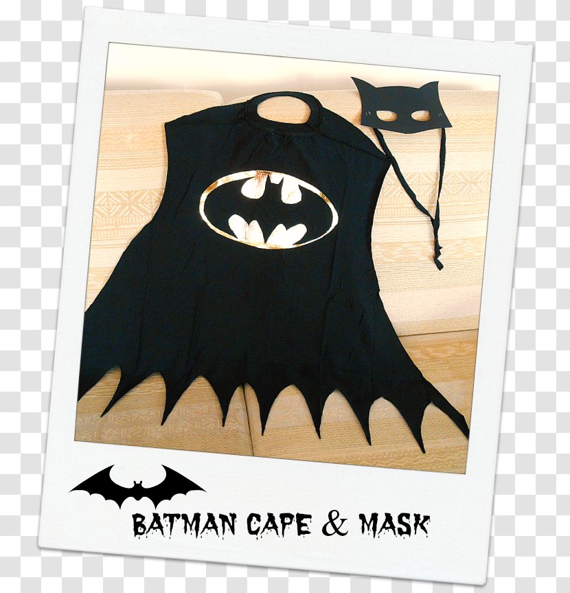 Batman Superhero Disguise Mask Description - Text Transparent PNG