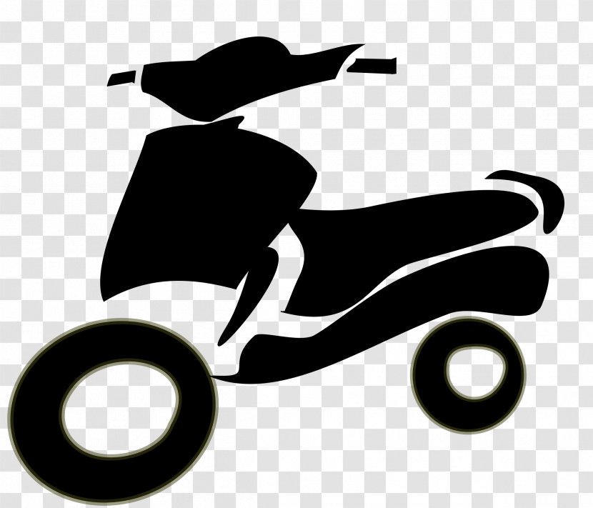Electric Motorcycles And Scooters Car Clip Art - Symbol - Scooter Transparent PNG