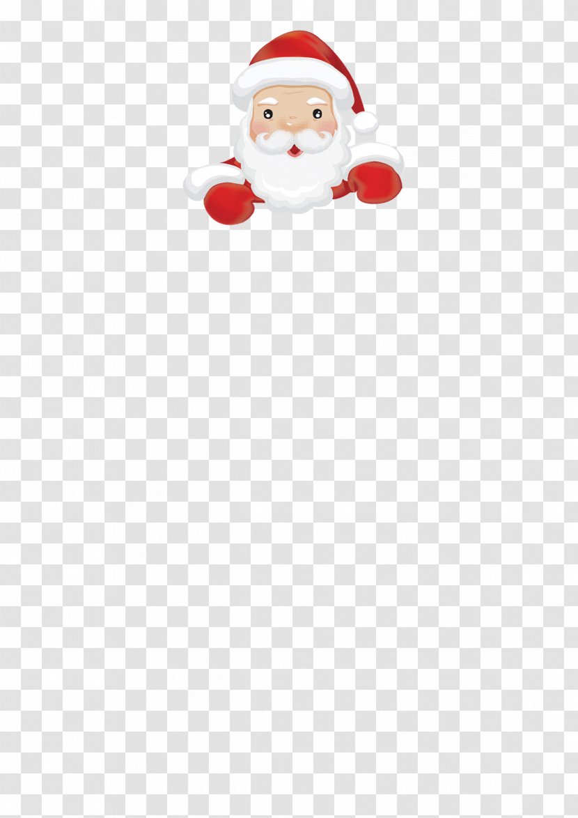 Santa Claus Christmas Textile Cartoon Network Pattern - Vector Transparent PNG