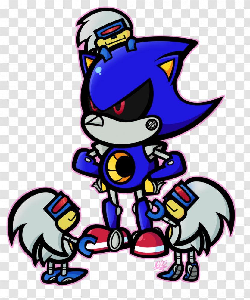Metal Sonic SegaSonic The Hedgehog 2 Art - Cartoon - Part Time Transparent PNG