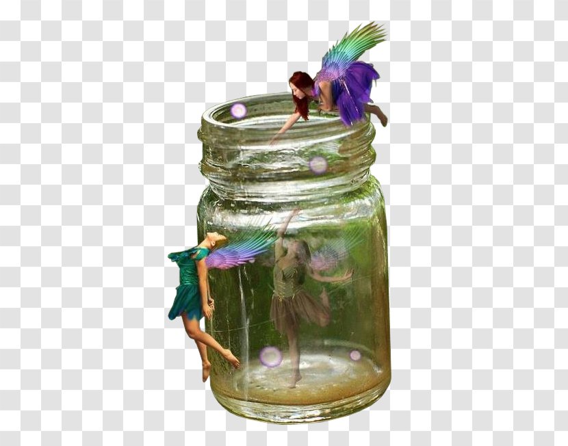Fairy Elf Legendary Creature Fantasy Mermaid - Bottle Transparent PNG