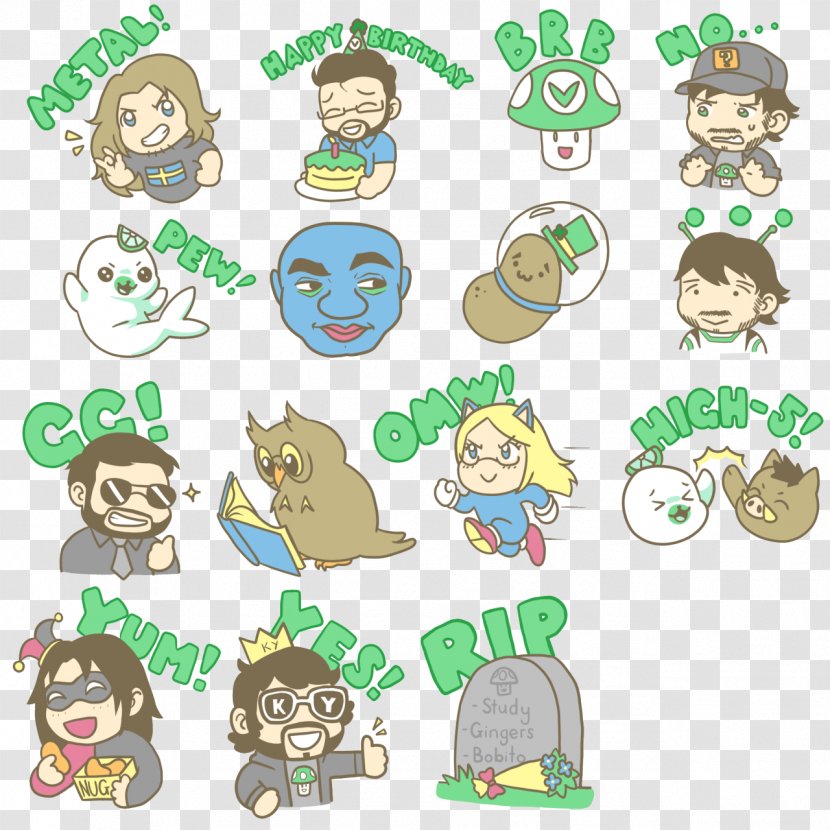 Tomodachi Life Sticker Drawing Art - Mii - Headgear Transparent PNG