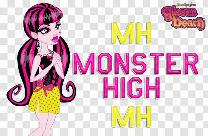 Barbie Monster High Original Gouls CollectionClawdeen Wolf Doll Logo - Frame Transparent PNG