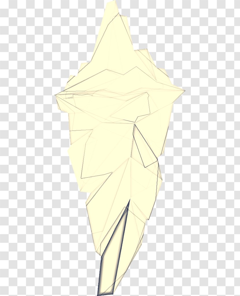 Yellow Line Paper Drawing Transparent PNG