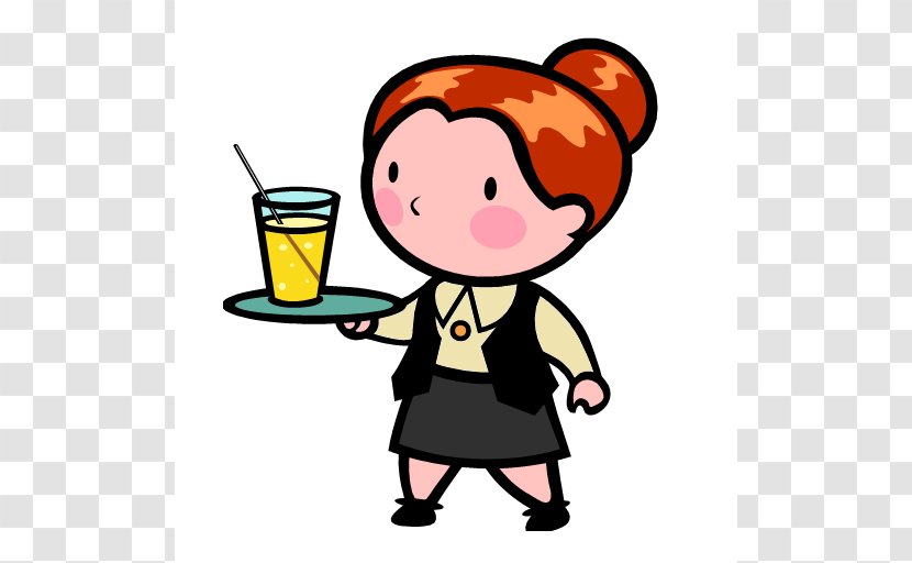 Waiter Cartoon Illustration Clip Art - Finger - Cook Transparent PNG