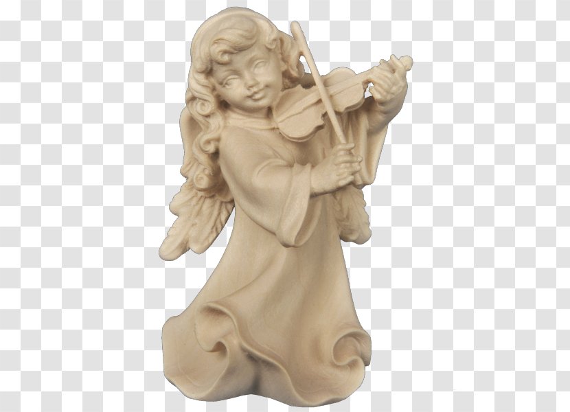 Angel Violin Statue Classical Sculpture Flute - Musical Tone Transparent PNG