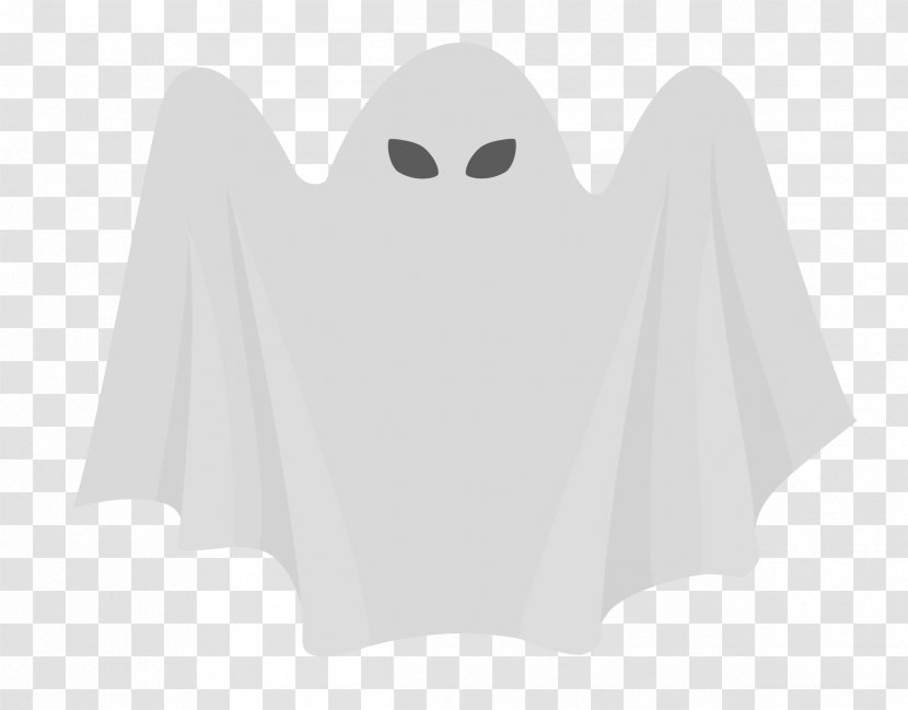 White Cuteness - Neck - Ghost Transparent PNG