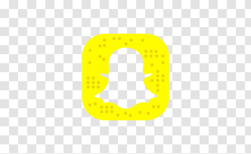 Snapchat Social Media Logo Leitchville Primary School - Yellow Transparent PNG