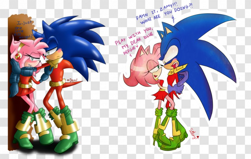 Amy Rose Sonic The Hedgehog Drive-In DeviantArt - Mythical Creature - Policeman And Thief Transparent PNG