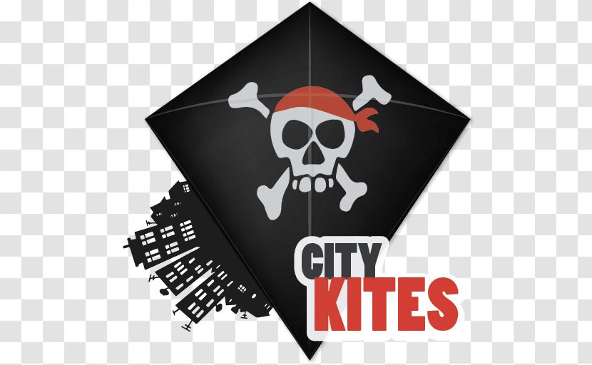 Skull Logo Brand Kite Font - And Crossbones Transparent PNG