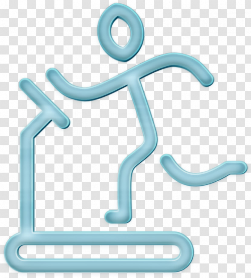 Gym Icon Wellness Line Craft Icon Training Icon Transparent PNG