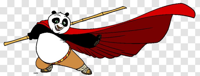 Giant Panda Po Kung Fu Clip Art Image - Animation - Assistir Transparent PNG