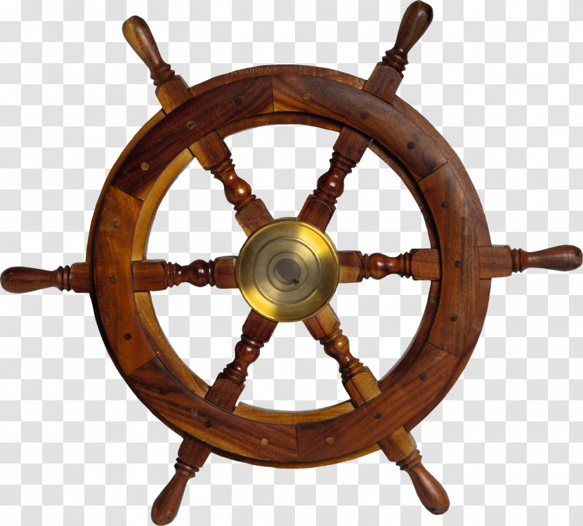 Ship's Wheel Boat Helmsman - Anchor - Sandal Transparent PNG