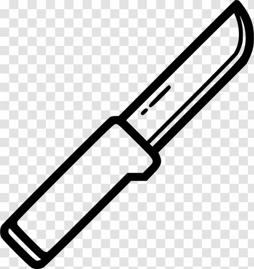 Knife Coloring Book Drawing - Area Transparent PNG
