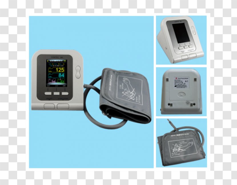 Battery Charger Sphygmomanometer Blood Pressure Computer Software Transparent PNG