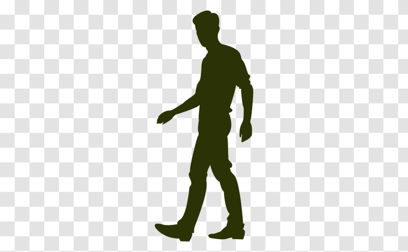 Silhouette - Personal Protective Equipment - Walking Man Transparent PNG