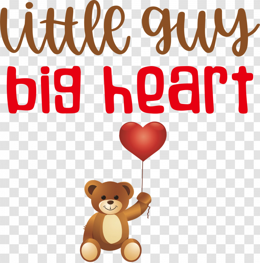 Little Guy Big Heart Valentines Day Valentines Day Quote Transparent PNG