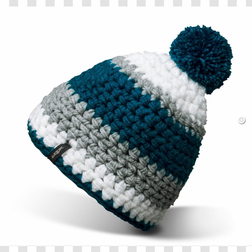 Knit Cap Beanie Woolen Knitting - Turquoise Transparent PNG