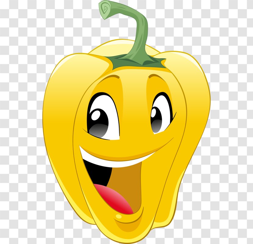 Vegetable Child Royalty-free Illustration - Yellow - Fruits And Vegetables, Melons Funny Smiley Transparent PNG