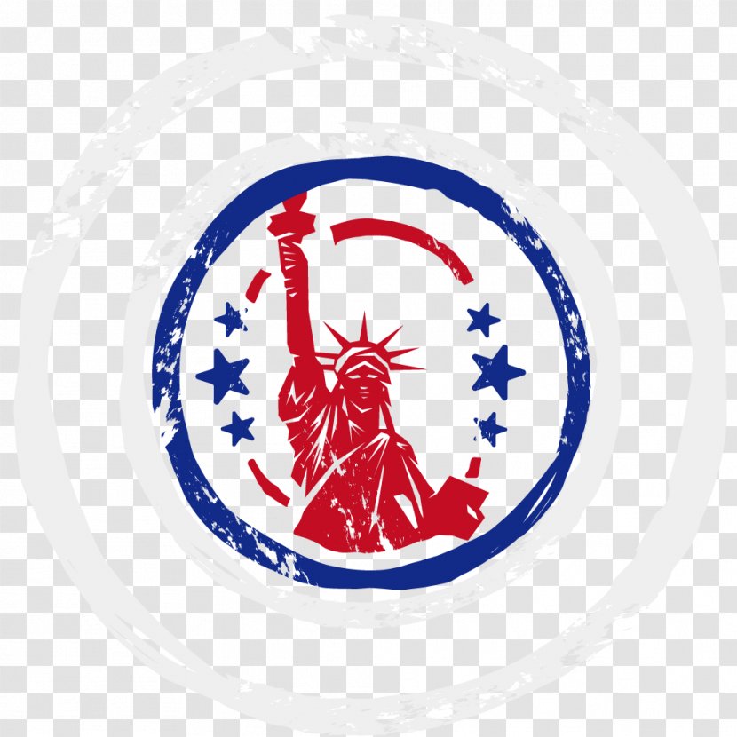 Statue Of Liberty Euclidean Vector Illustration - Symbol - Art Transparent PNG