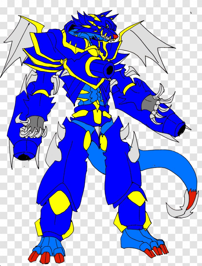 Mecha Character Cartoon Clip Art - Digimon Transparent PNG