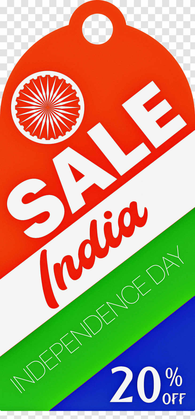 India Indenpendence Day Sale Tag India Indenpendence Day Sale Label Transparent PNG
