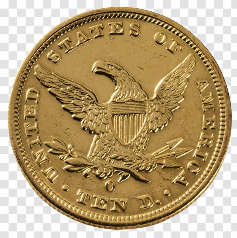 Coin Money Finance - Golden Eagle Pattern Currency Transparent PNG