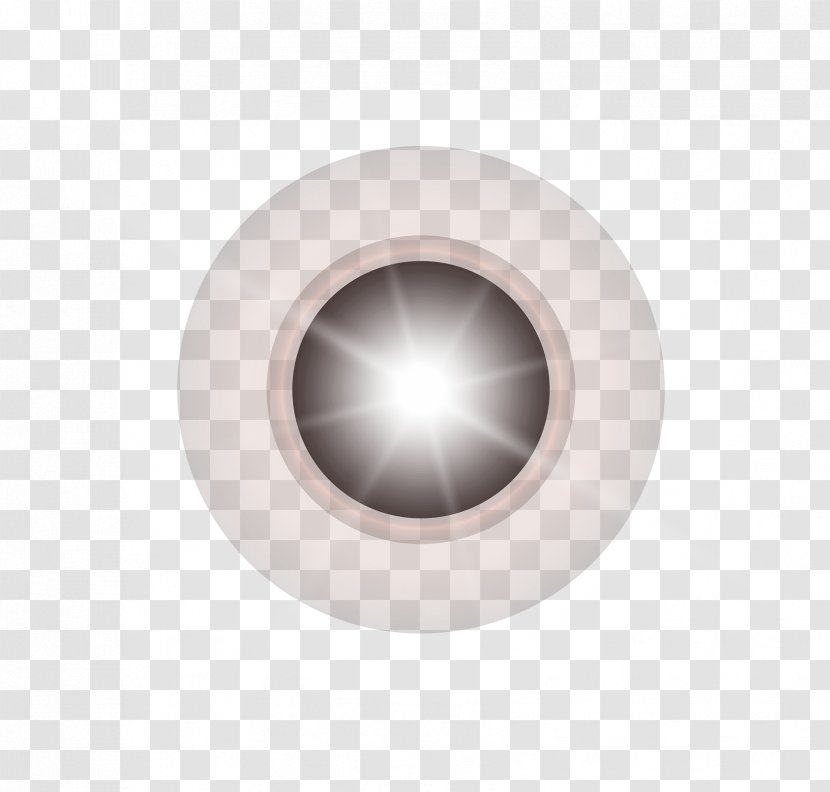 Circle Eye Close-up Pattern - Sphere - Star Halo Effect Element Transparent PNG