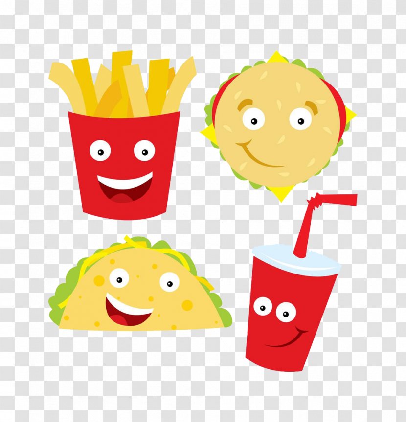 Hamburger Mexican Cuisine Fast Food French Fries Taco - Cheeseburger - Burger Transparent PNG