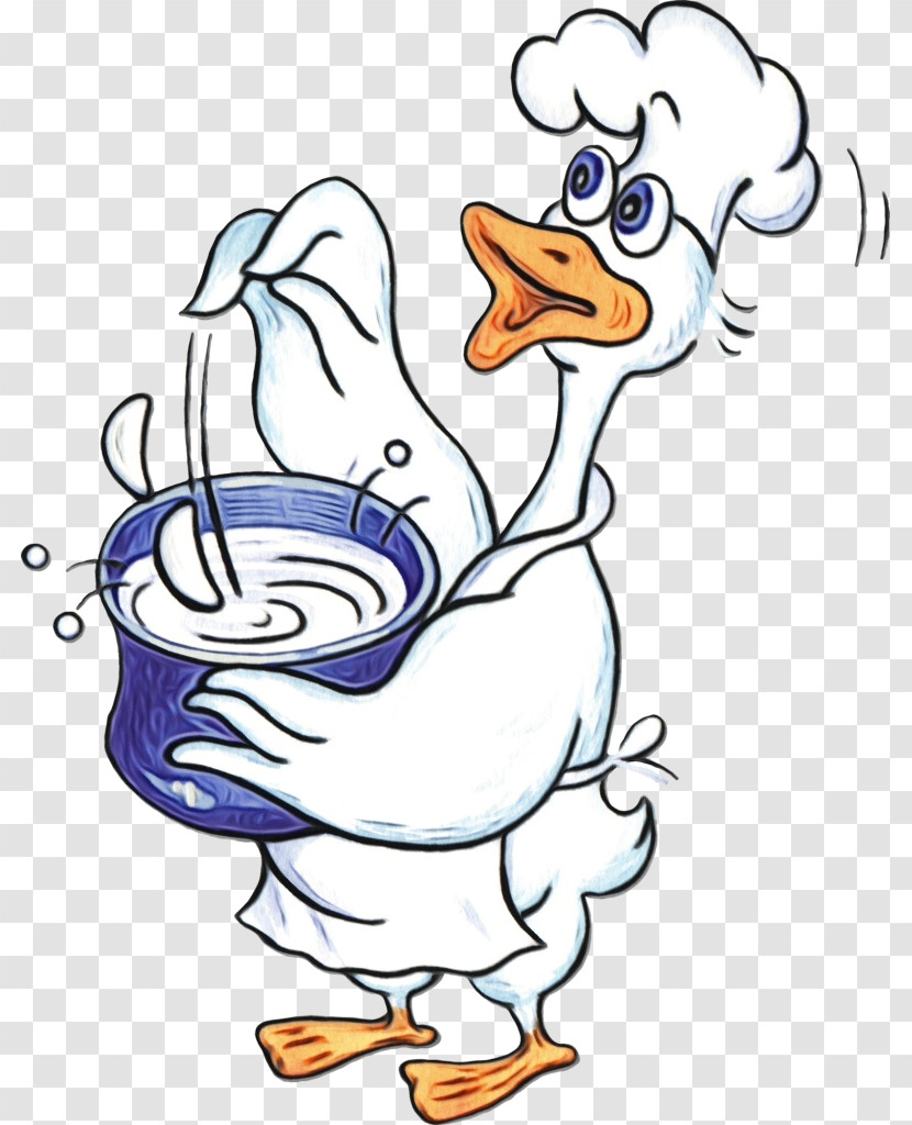 Birds Duck Beak Water Bird Cartoon Transparent PNG