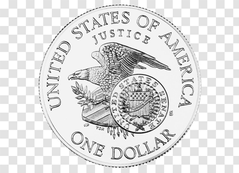 Dollar Coin United States One-dollar Bill Silver - Gold Transparent PNG