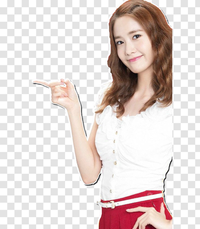 Finger Hair Coloring - Silhouette - Yoona Transparent PNG