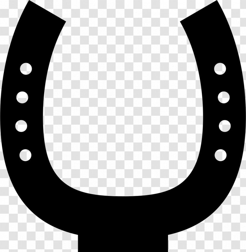 Horseshoe Shape Decal - Equestrian - Horse Transparent PNG