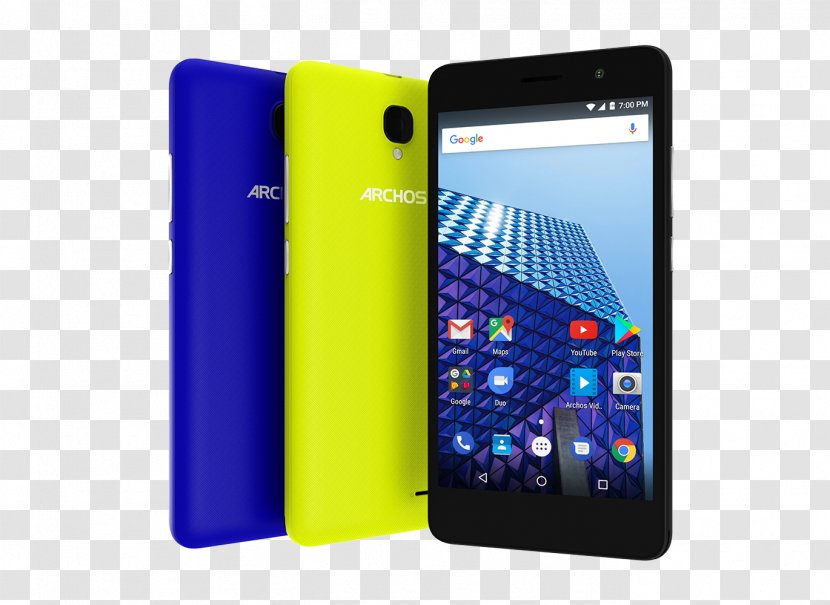 ARCHOS Access 45 4G Archos Core 50 3G Android - Portable Communications Device - Four Color Transparent PNG