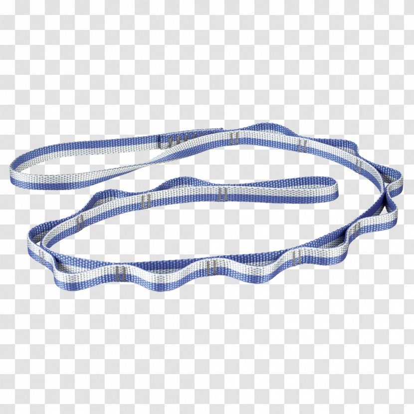 Daisy Chain Sling Climbing Anchor - Blue Transparent PNG