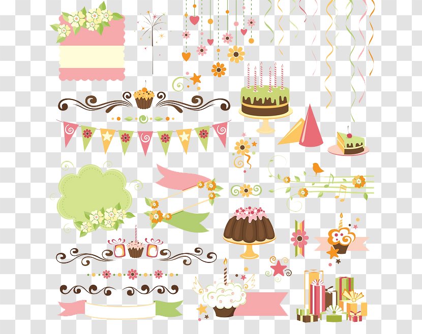Birthday Cake Gift Clip Art - Celebrate Transparent PNG