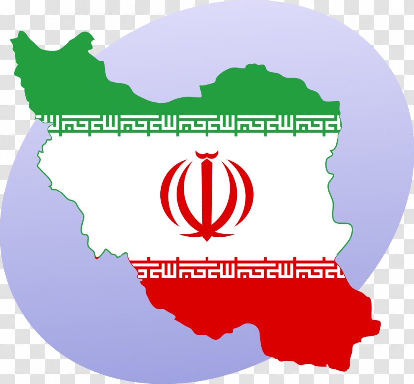 Flag Of Iran Vector Map - Brand Transparent PNG