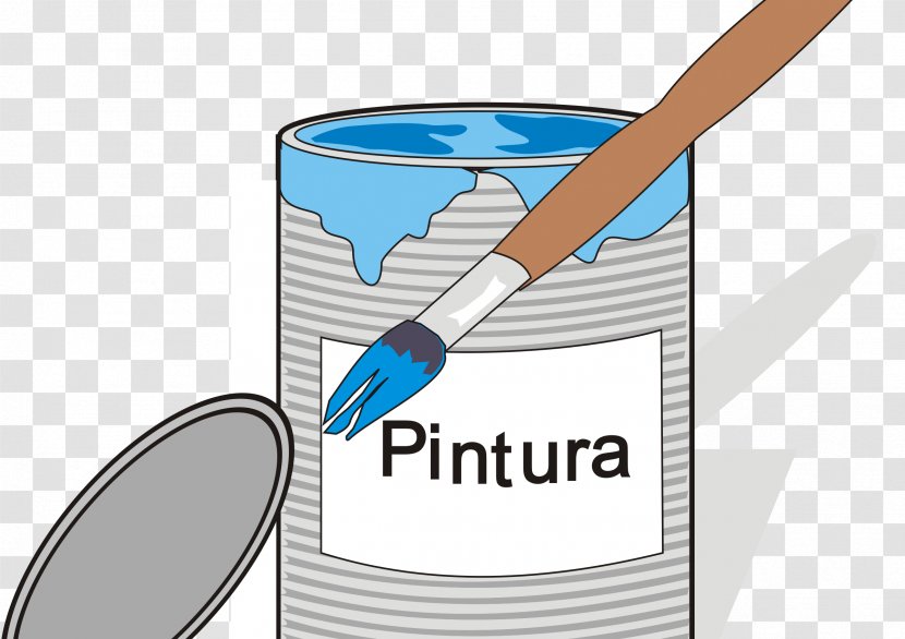 Tin Can Oil Paint Aerosol Spray Clip Art - Recycling Transparent PNG