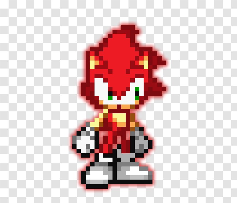 Sonic The Hedgehog Generations Shadow Knuckles Echidna And Secret Rings - Sprite Transparent PNG